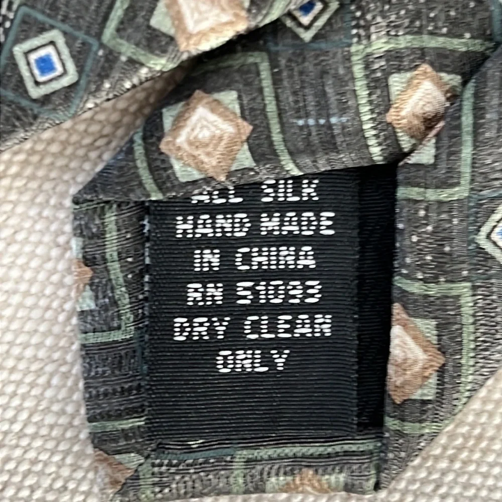 Men's 100% Silk Tie by George